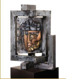 Legend, iron, copper and brass sheet, 1985